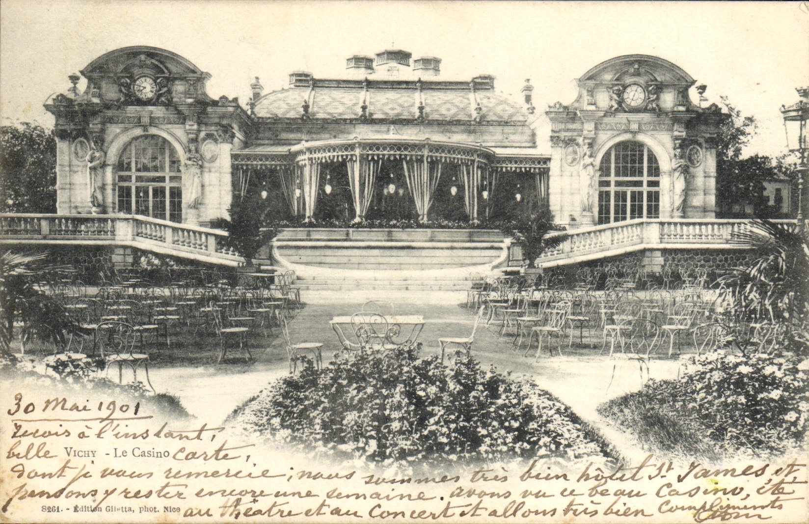 CPA Vichy Le Casino