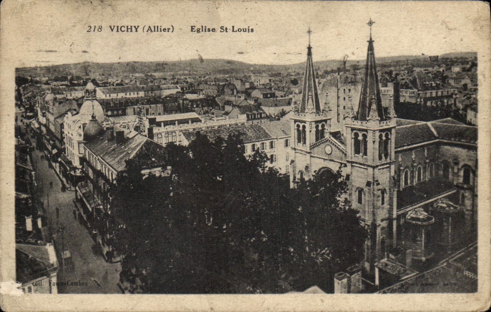 CPA Vichy Eglise St Louis