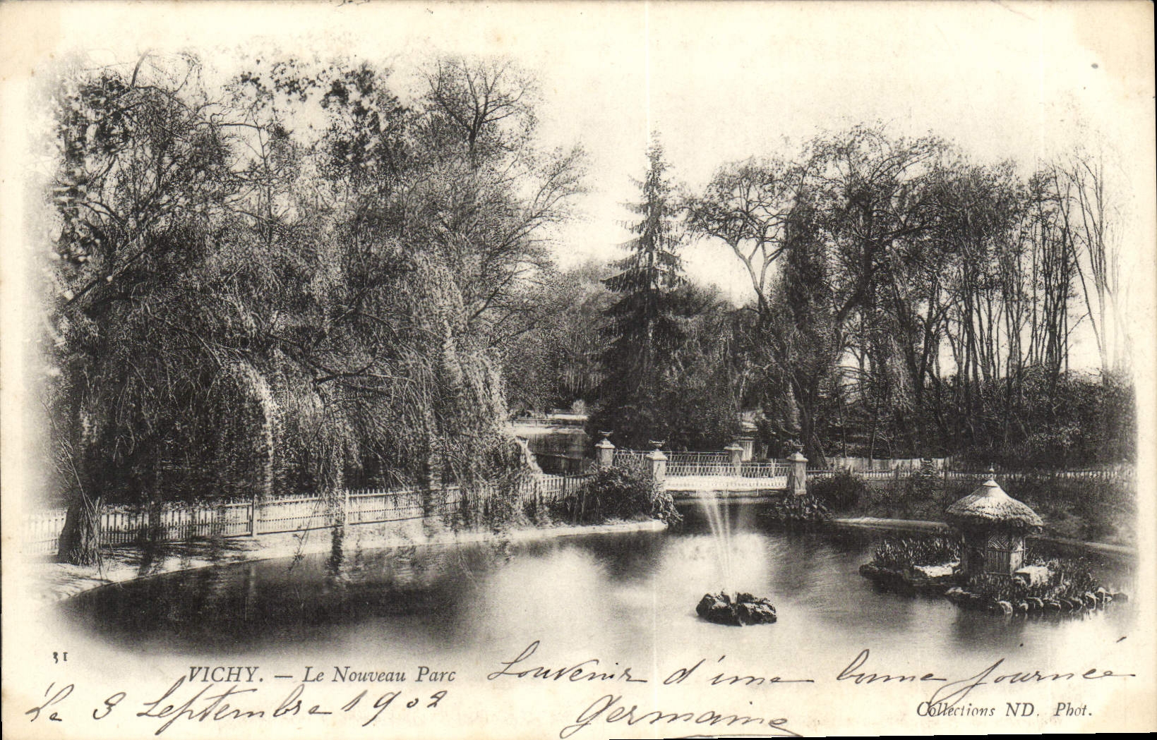 Vichy — Le Nouveau Parc — Collections ND. Phot.