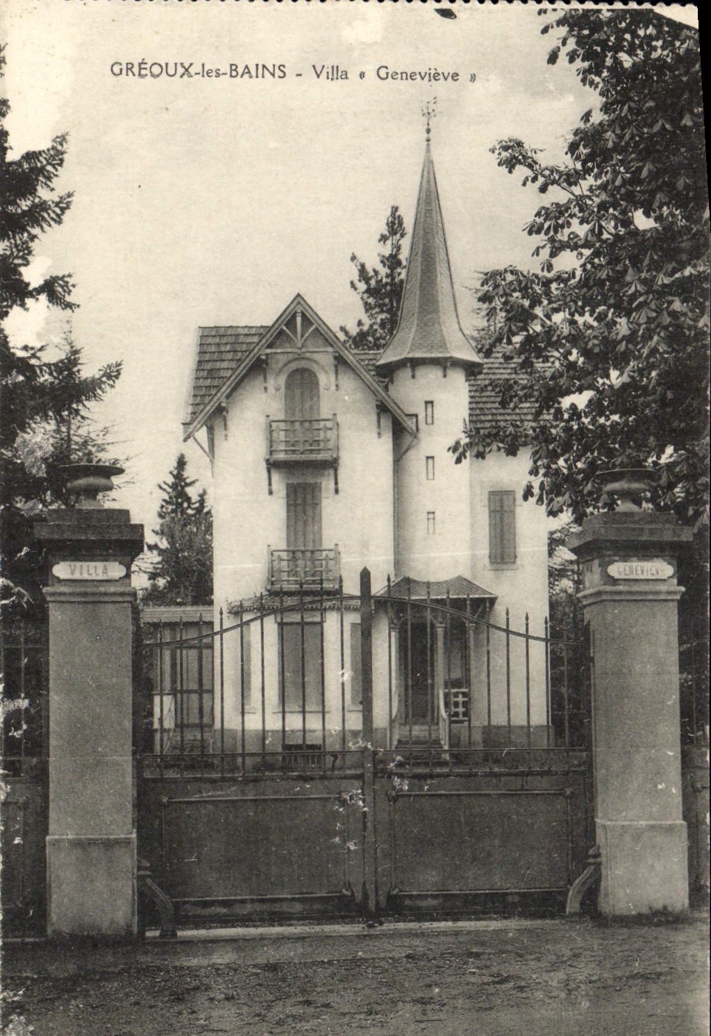 CPA Greoux Les Bains Villa Genevieve 