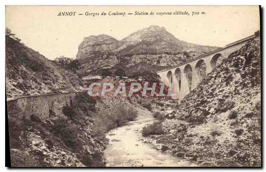 CPA Annot Gorges Du Coulomp
