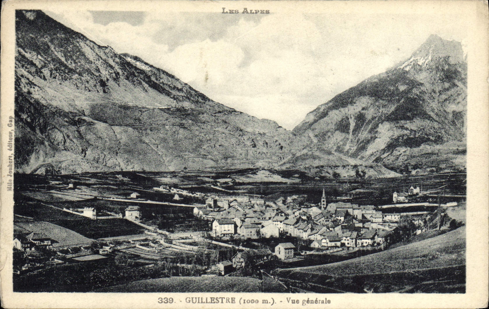 CPA Les Alpes Guillestre Vue Generale