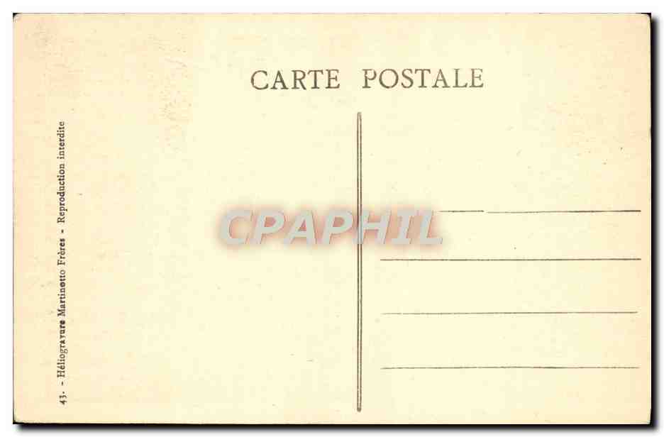 CPA La Grave L'Eglise Et La Meije — Back