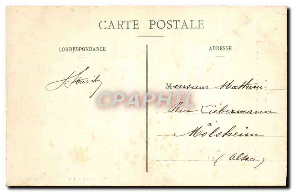CPA Les ALpes Le Queyras Vallee De Molines Une demoiselle coiffee — Rückseite