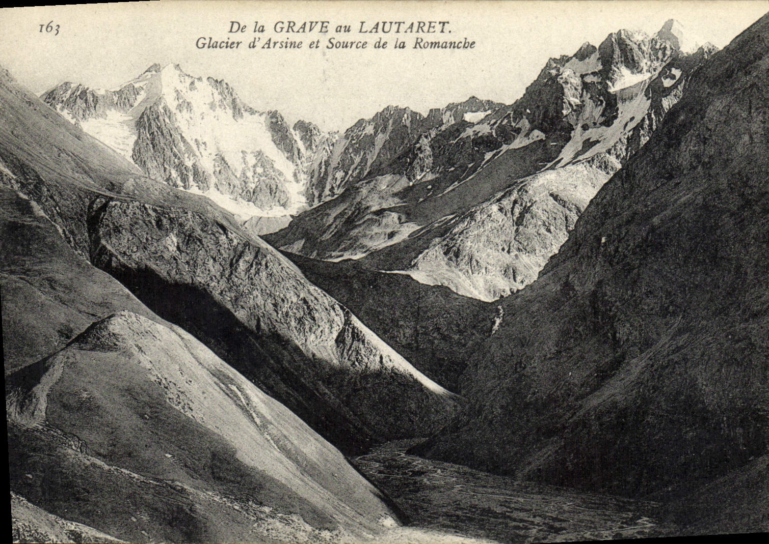 Von La Grave nach Lautaret — Gletscher d'Arsine und Quelle der Romanche — Nr. 163
