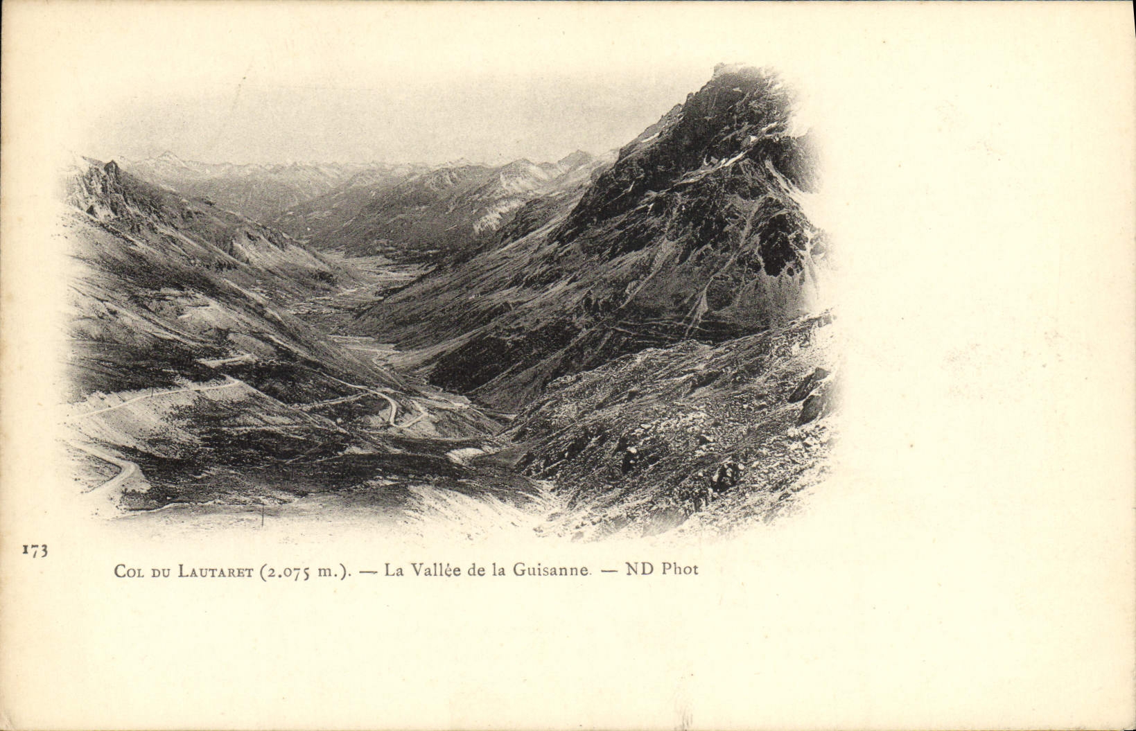 Col du Lautaret (2.075 m.) — Vallée de la Guisanne — ND Phot