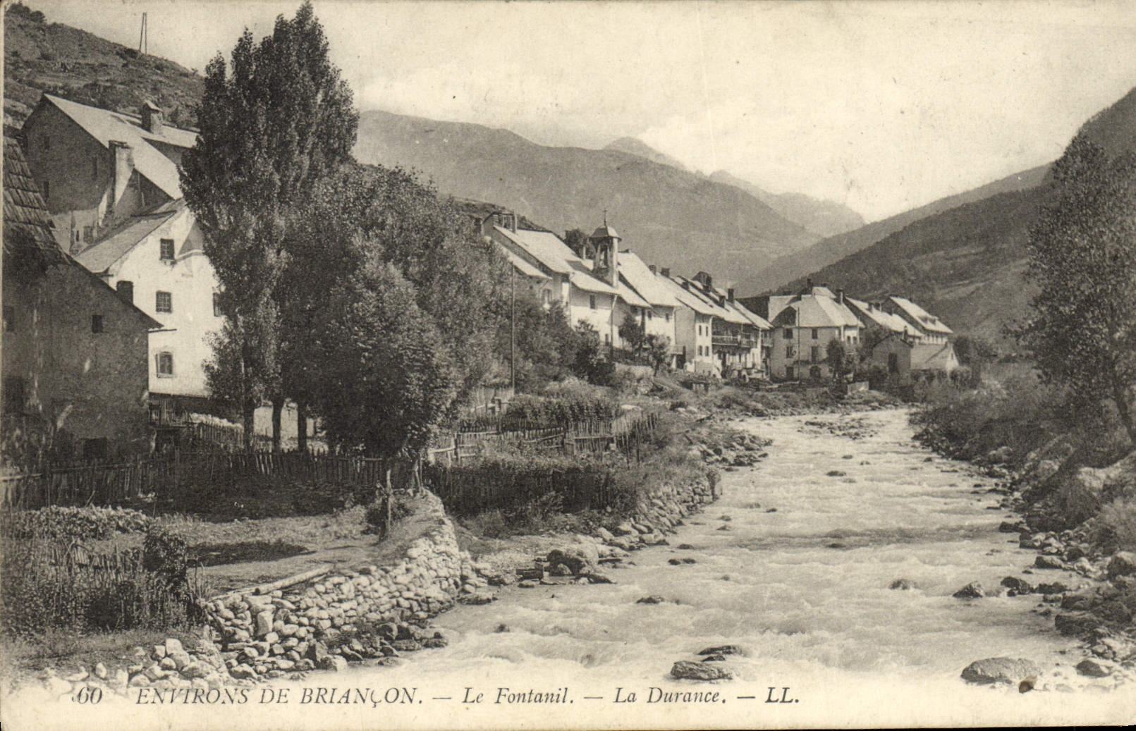 Environs de Briançon — Le Fontanil — La Durance — LL