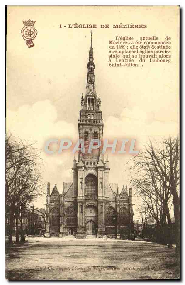 CPA L'Eglise De Mezieres