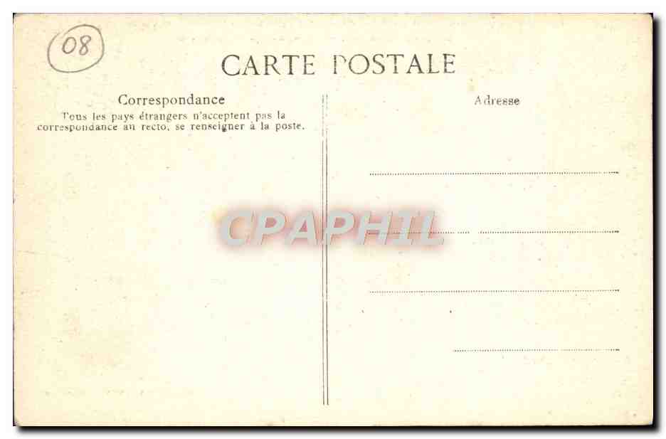 CPA Ambigu Les Dernieres cartouches Militaria  — Rückseite