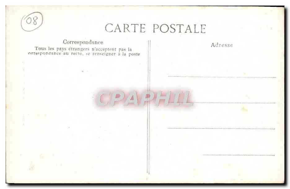 CPA Ambigu Les Dernieres cartouches Militaria  — Rückseite