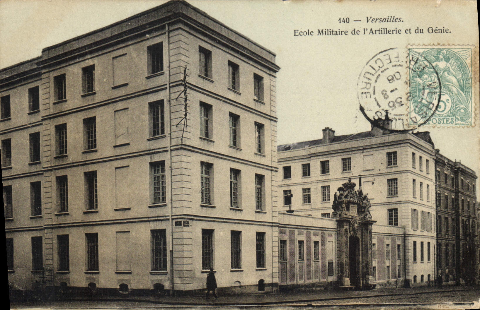 CPA Versailles Ecole Militaire De L'Artillerie et du Genie Militaria