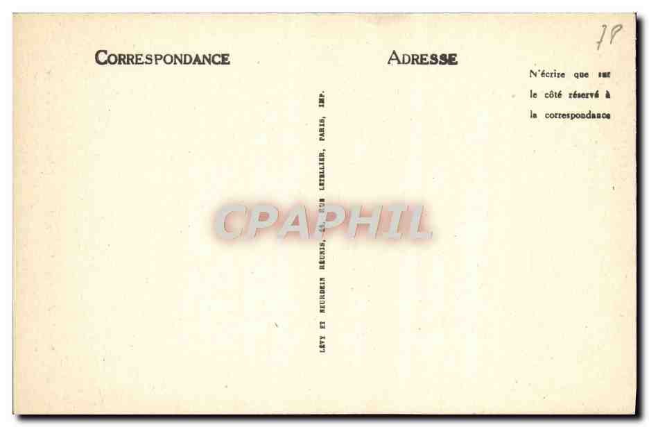 CPA Musee des Arts Decoratifs Panneau Provenant du chateau de Versailles — Rückseite