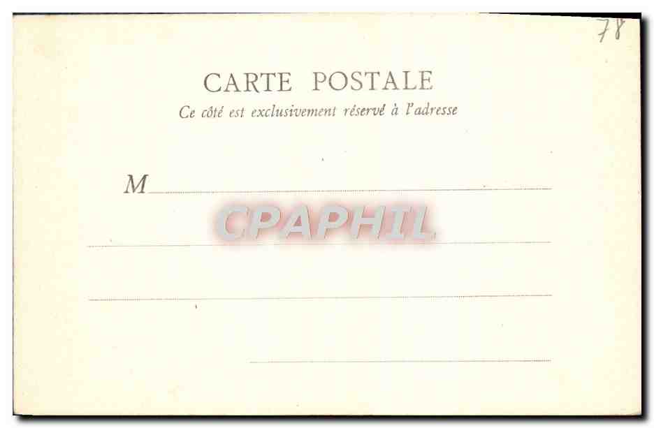 Le Pont de Chennevières — Marne — B. F., Paris, n° 57 — Verso