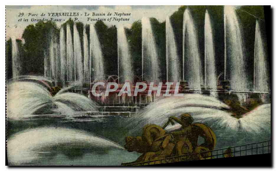 Versailles - Le Bassin de Neptune et les Grandes Eaux — A.P.