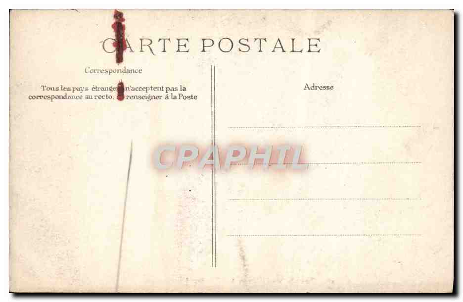 CPA Parc De Versailles L'Allee Des Marmousets — Verso