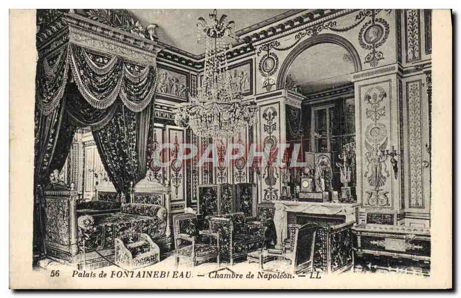 CPA Palais De Fontainebleau Chambre De Napoleon