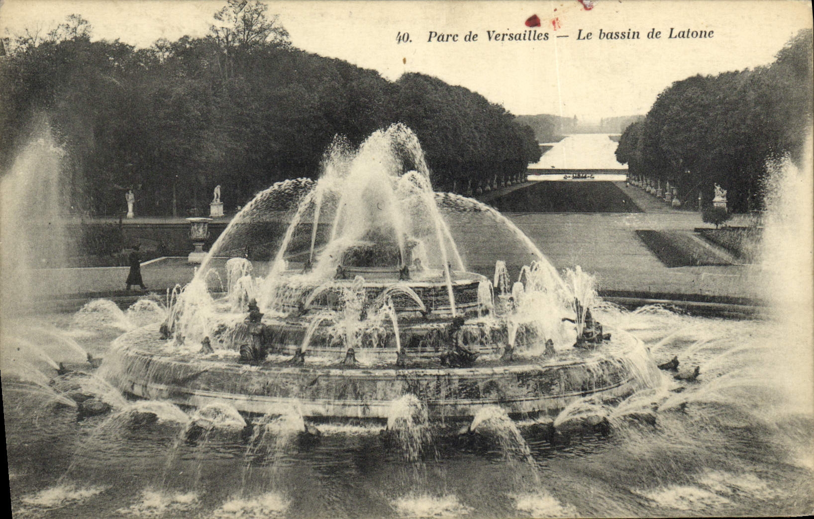 CPA Parc De Versailles Le Bassin De Latone