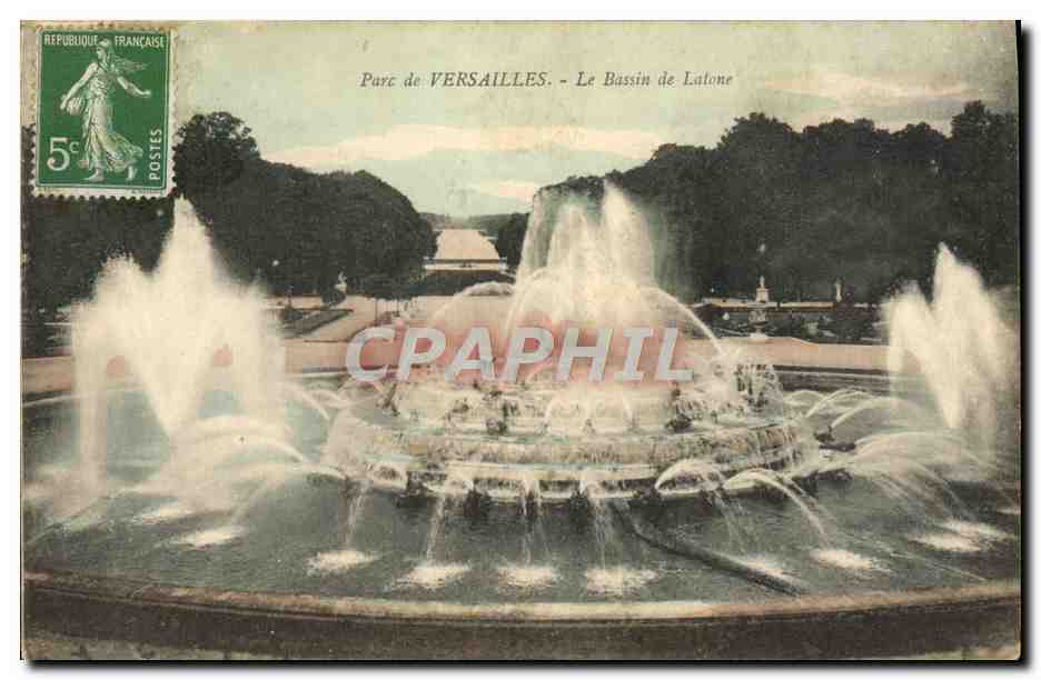 CPA Parc de Versailles Le Bassin de Latone 
