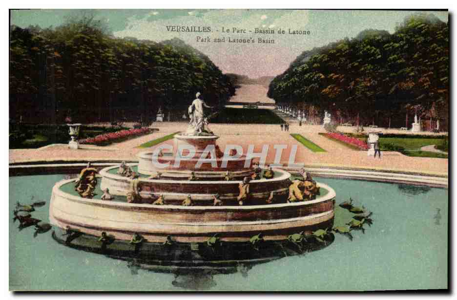 CPA Versailles Le Parc Basin de Latone