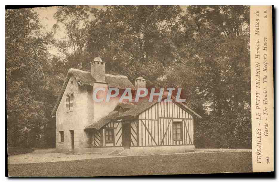 CPA Versailles Le Petit Trianon Hameau Maison du Garde 