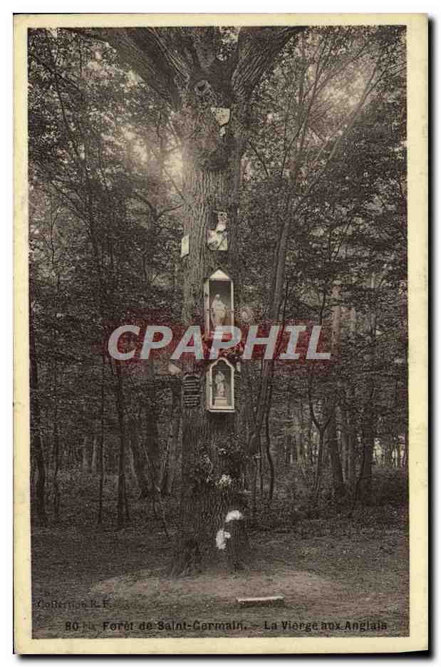 CPA Foret de Saint Germain La Vierge aux Anglais 