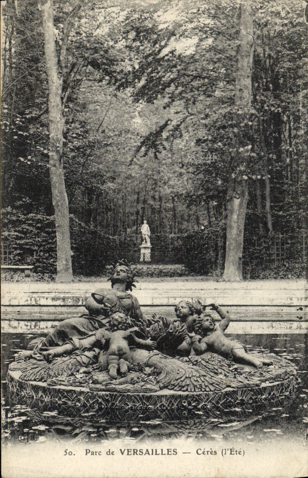 Parc de VERSAILLES — Cérès (l'Été) — Verlag unbekannt, Nr. 50