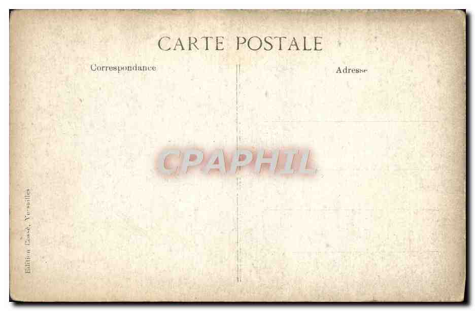 CPA Versailles Hameau du Petit Trianon Le Temple de l'Amour  — Verso