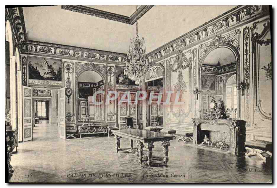 Palais de Versailles — La Salle du Conseil — VII. Phor
