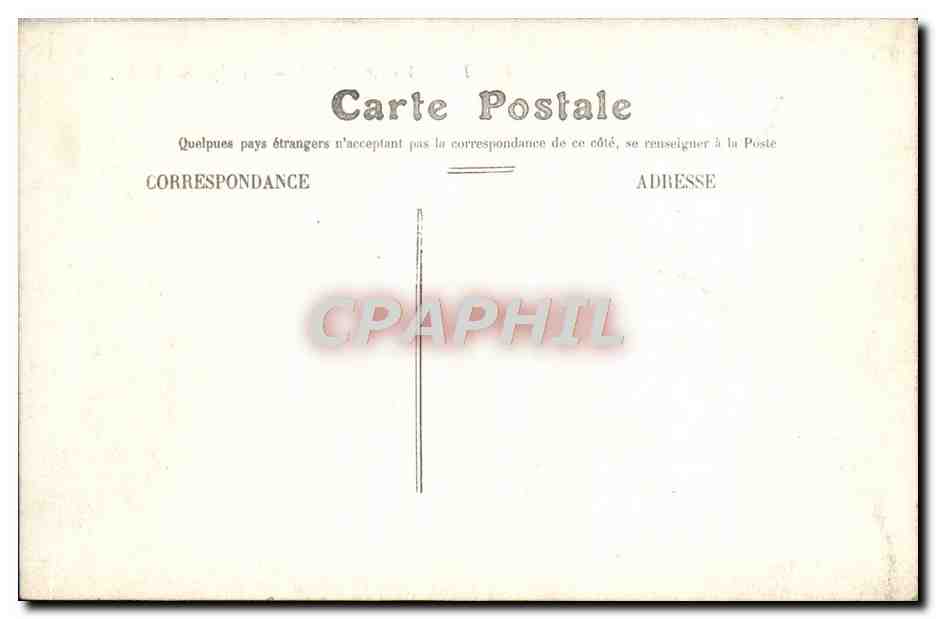 CPA Fontenay aux Roses College Ste Barbe Notre Dame des Champs  — Rückseite