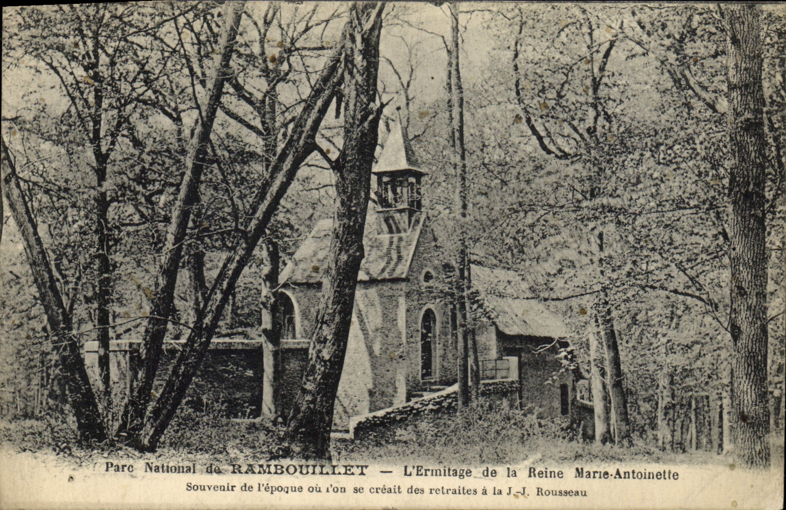 Parc National de RAMBOUILLET — L'Ermitage de la Reine Marie-Antoinette