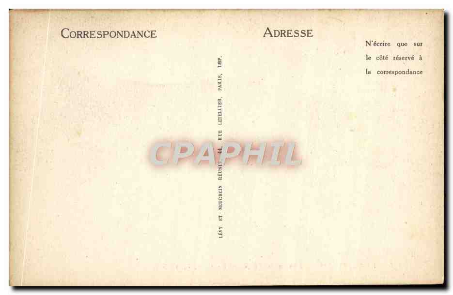 CPA Versailles Bassin de Flore Le printemps — Verso