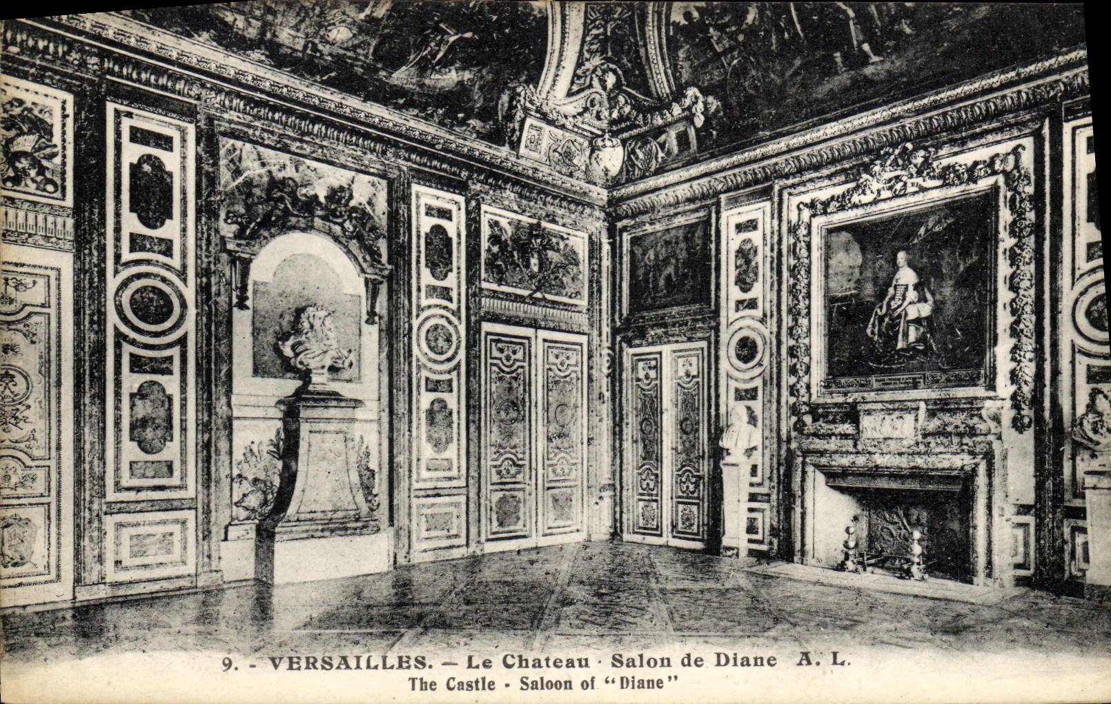 Versailles — Le Château. Salon de Diane — A. L.