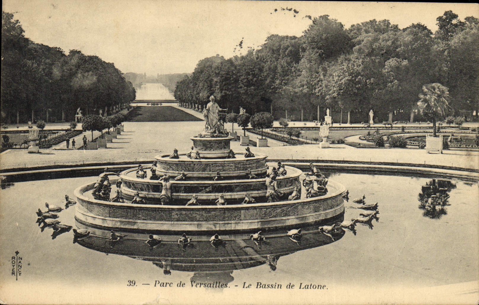 CPA Versailles Le Bassin de Latone