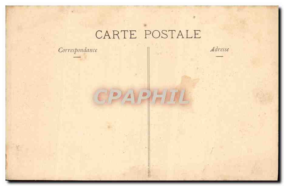 CPA Versailles Le Chateau Grand Trianon Cabinet de travail de la Reine Amelie — Verso