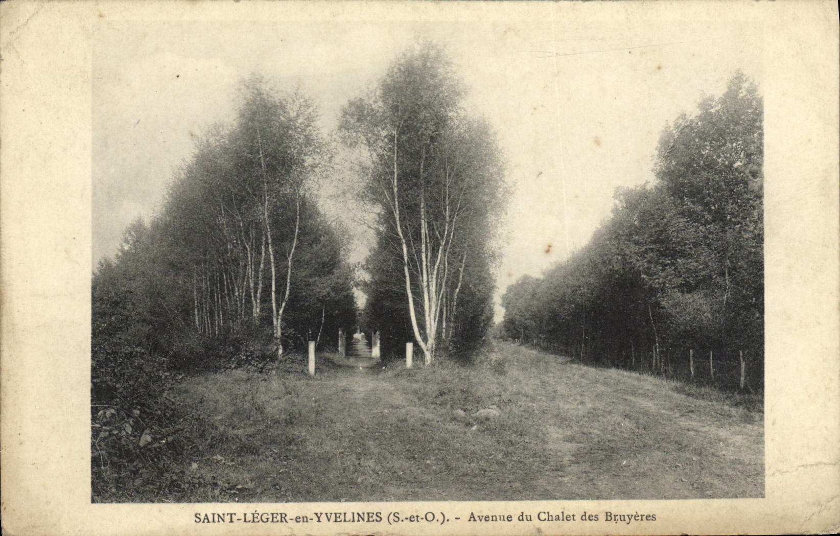 Saint-Léger-en-Yvelines (S.-et-O.) — Avenue du Chalet des Bruyères