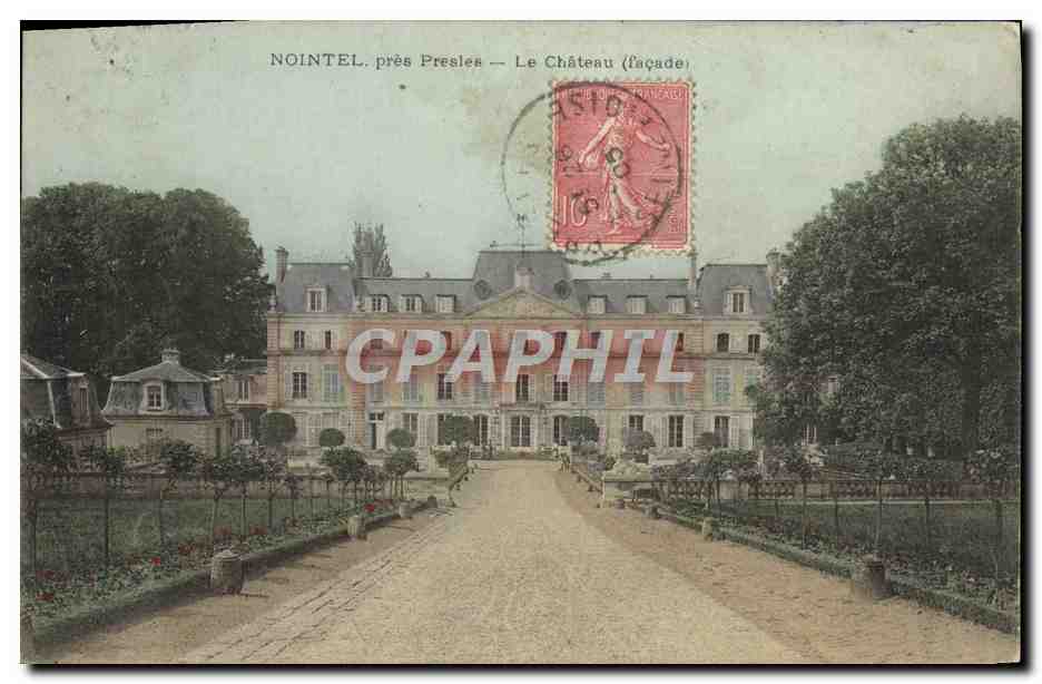 CPA Nointel Pres Presles Le Chateau