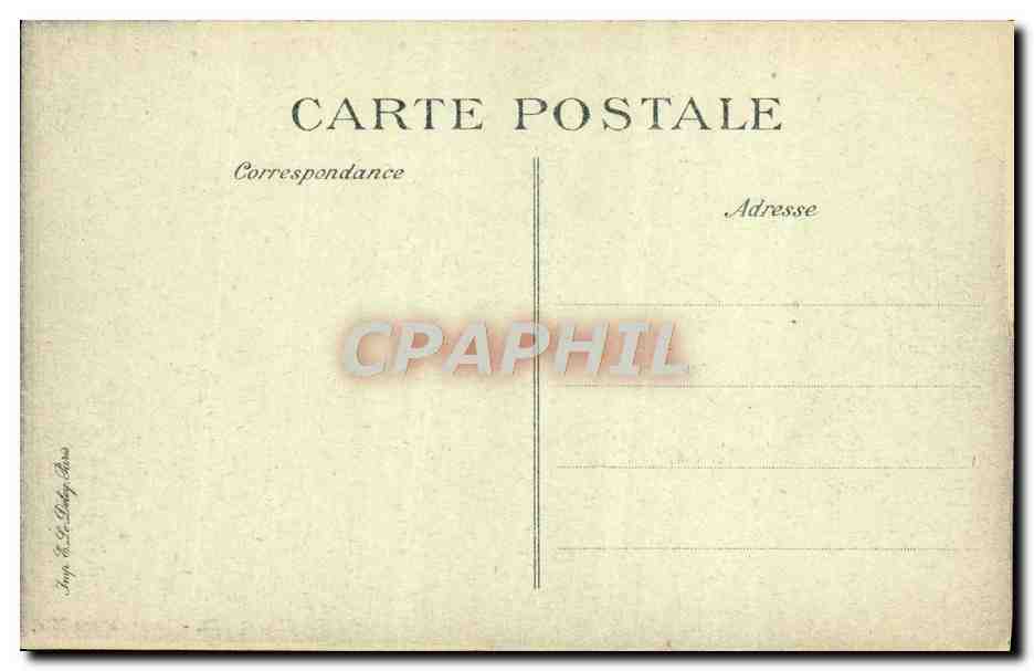 CPA Saint Martin Du Tertre Chateau de Franconville Le theatre — Back
