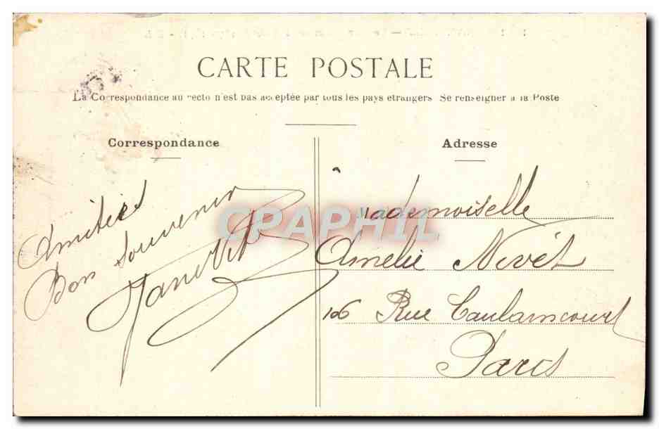 Champigny — Denkmal der Verteidigung 1870-1871 — G.I. — Rückseite