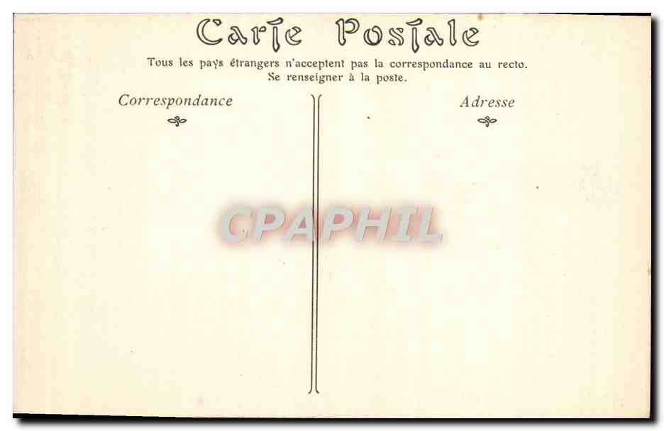Palais de Versailles — La Bibliothèque — XIXe Phot — Verso