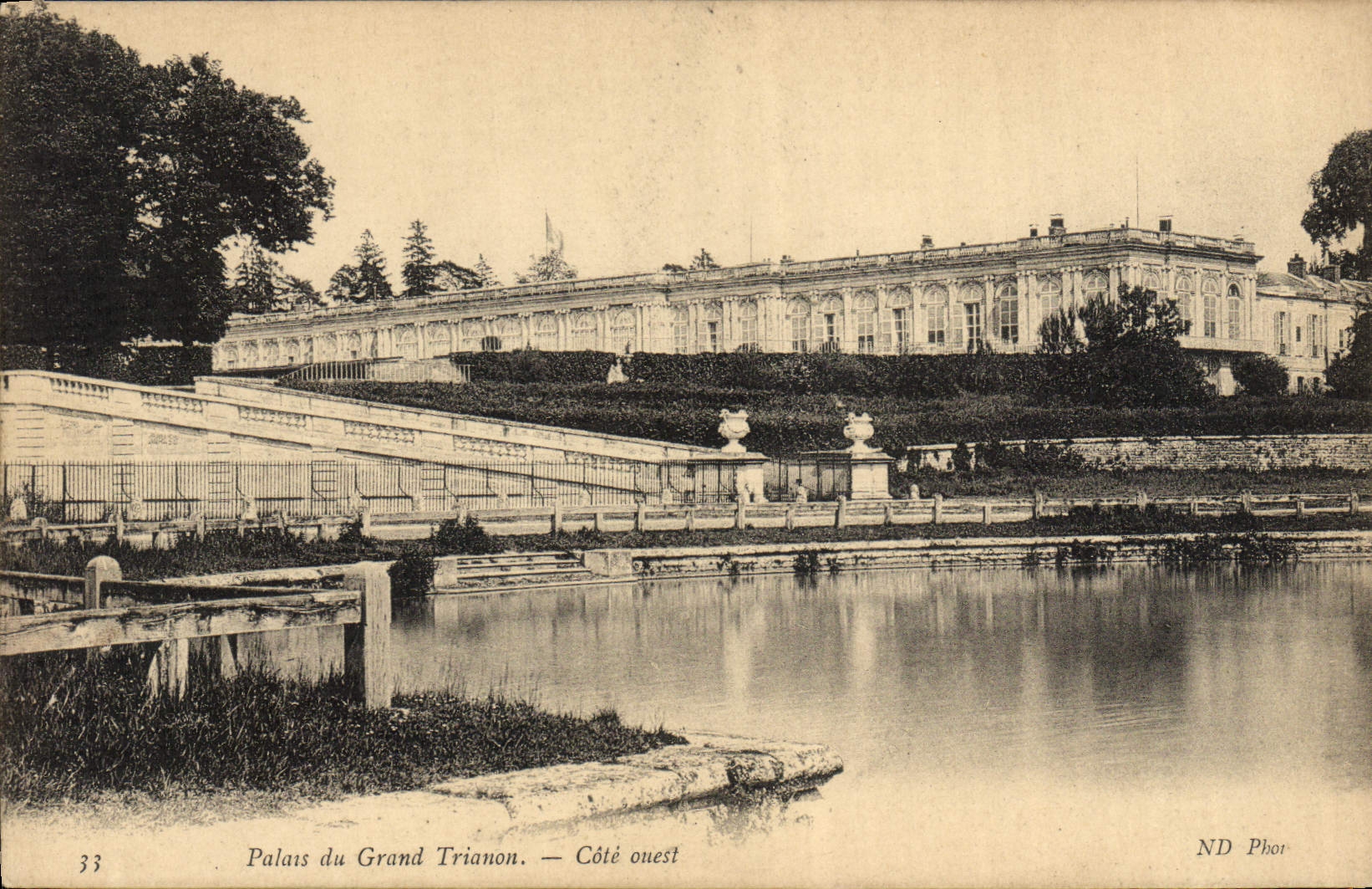 CPA Versailles Palais Du Grand Trianon Cote Ouest