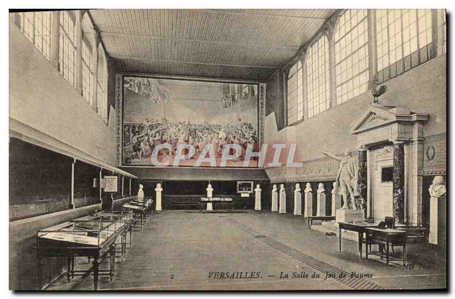 CPA Versailles La Salle du Du jeu de Paume