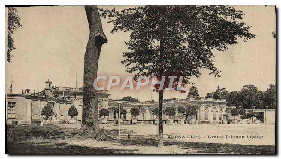 CPA Versailles Grand Trianon Facade
