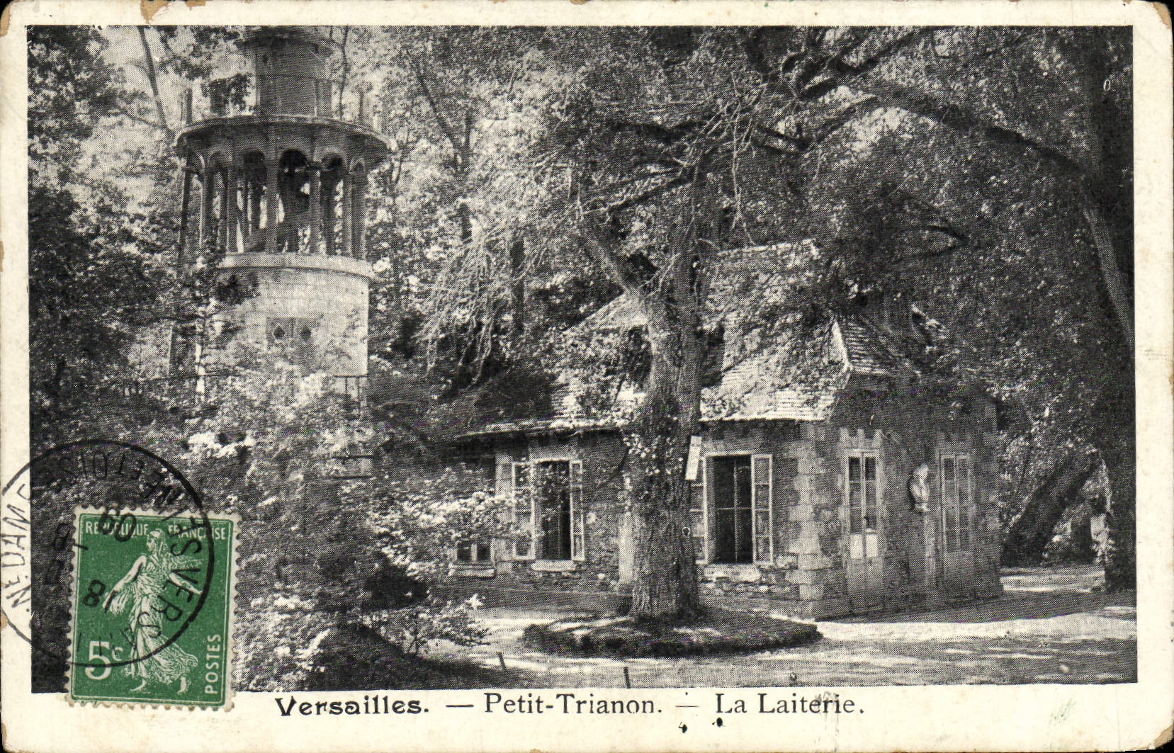 CPA Versailles Petit Trianon La Laiterie