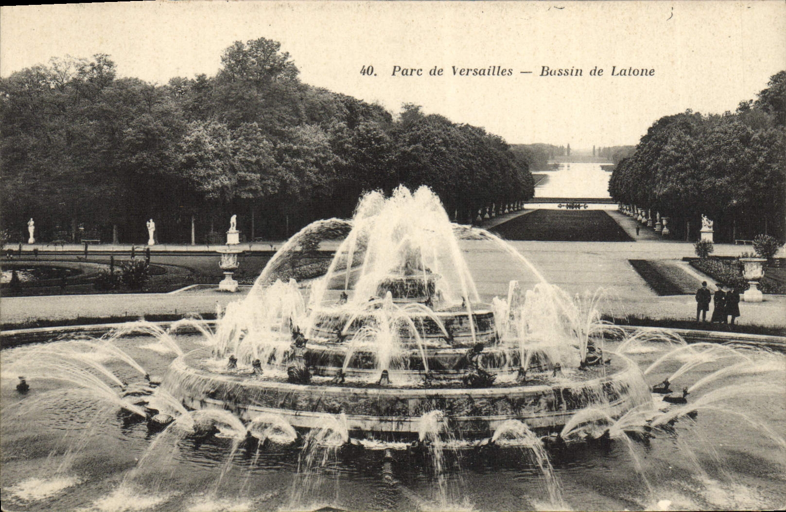 CPA Versailles Bassin de Latone