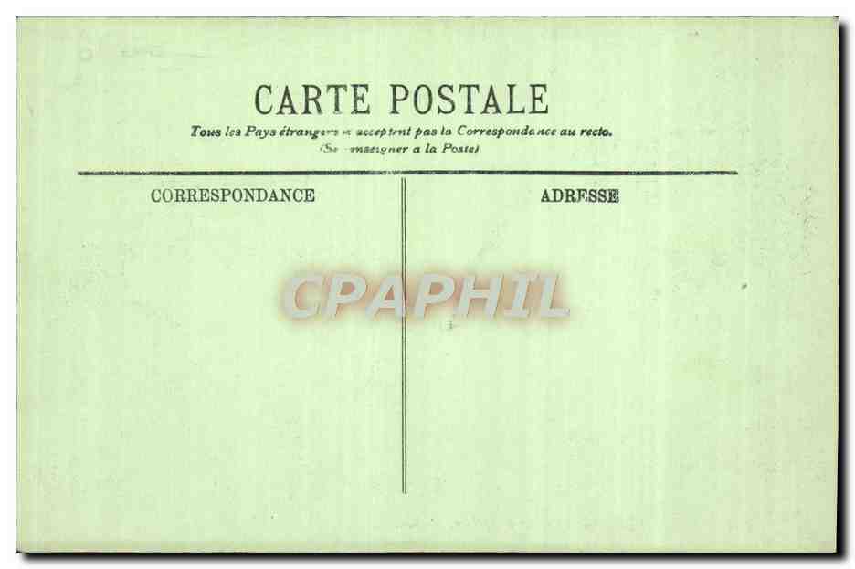 CPA Versailles Le Char d'Apollon — Verso