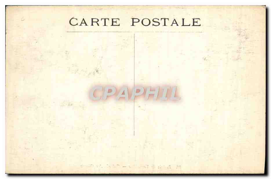 CPA Versailles Gaterie des Glaces — Verso