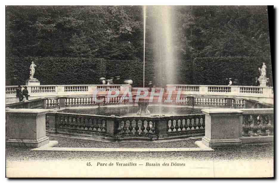 CPA Versailles Bassin des Domes
