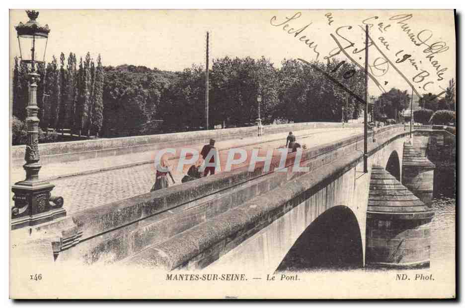 MANTES-SUR-SEINE — Le Pont — ND. Phot. — n° 146