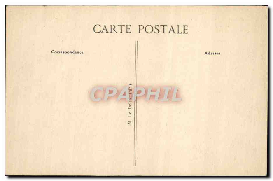 CPA Epone Le Monument et la Villa des Ligneux — Back