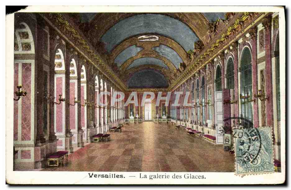 Versailles. — La galerie des Glaces.